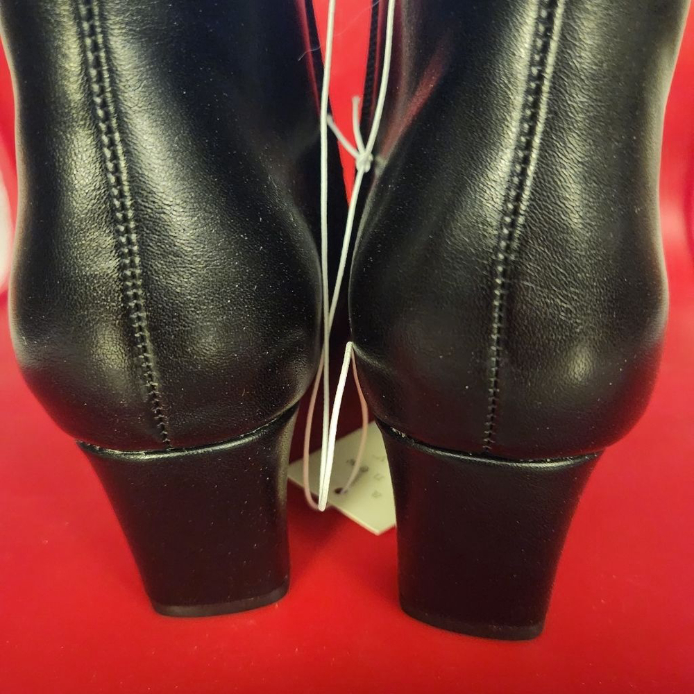 A New Day Black Tigris Ankle Boots - Picture 4 of 9